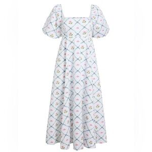 The Matilda Dress - Butterfly Trellis (Maternity)